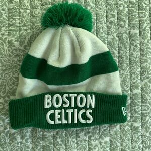 Boston Celtics Green and White Beanie